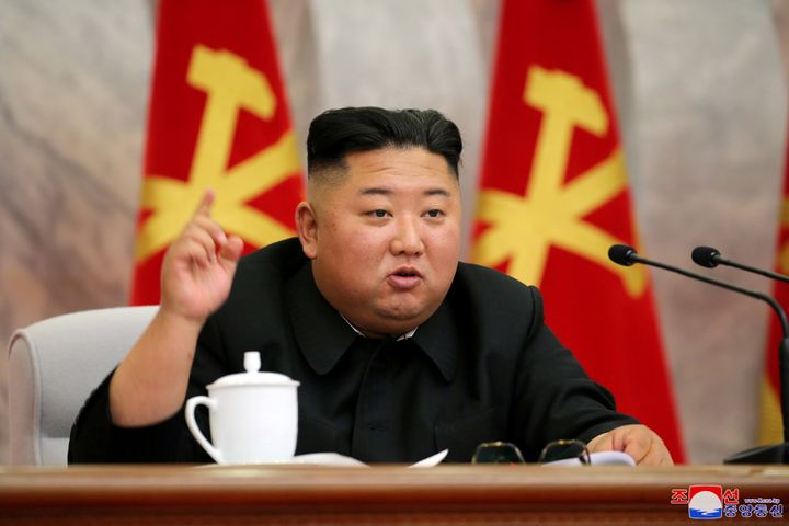 A file photo of North Korean leader Kim Jong Un.