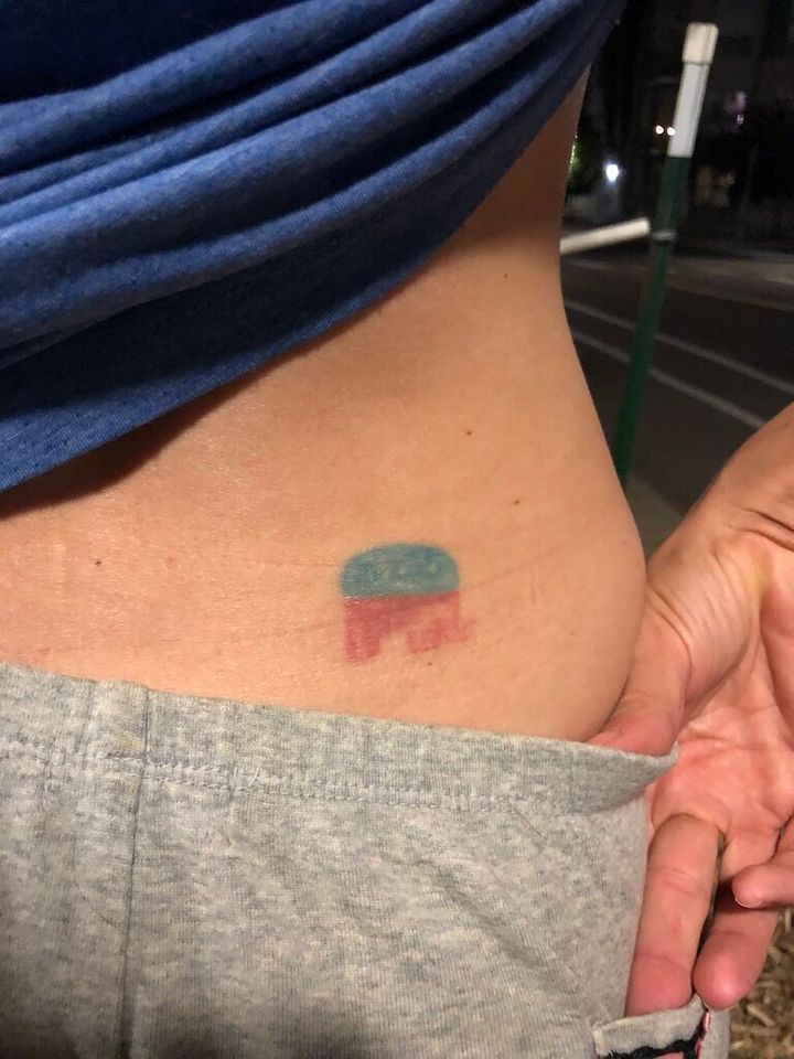 As if having a Republican elephant tattoo hasn’t become embarrassing enough, it’s faded and in a regrettable (yes, tramp stamp) part of my body. Remember, I was 18.