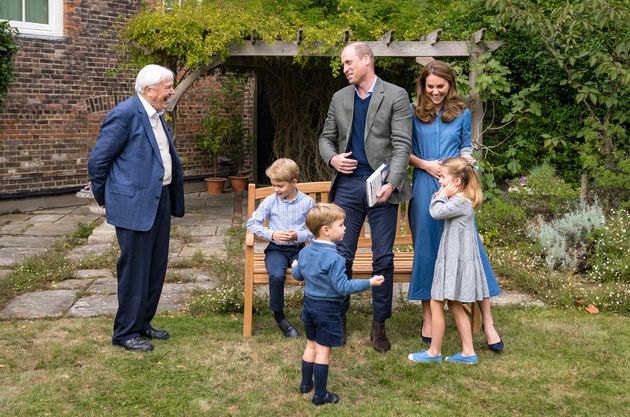 Sir David Attenborough Meets With Royals To Share A Very Special Gift