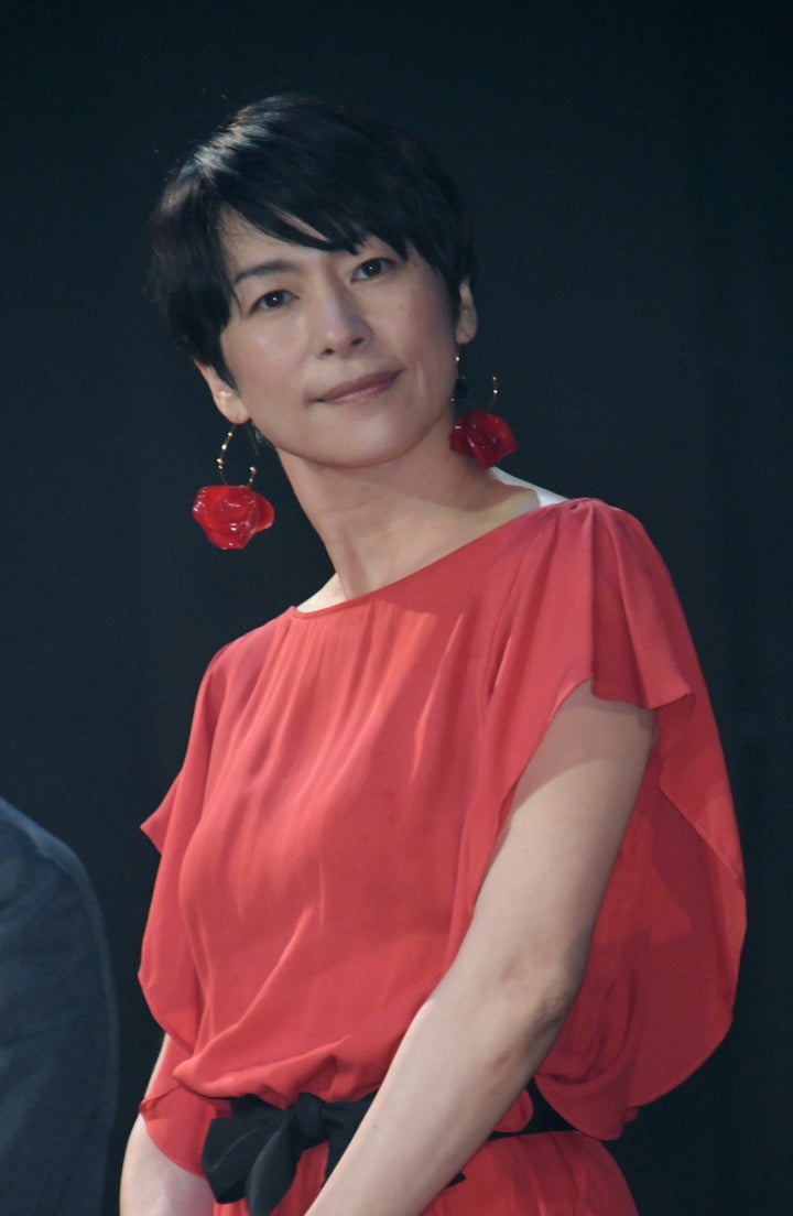 谷川役を演じた西田尚美さん（＝2018年06月04日撮影）