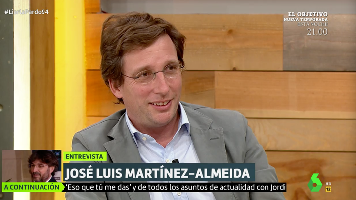 José Luis Martínez-Almeida, en 'Liarla Pardo'.