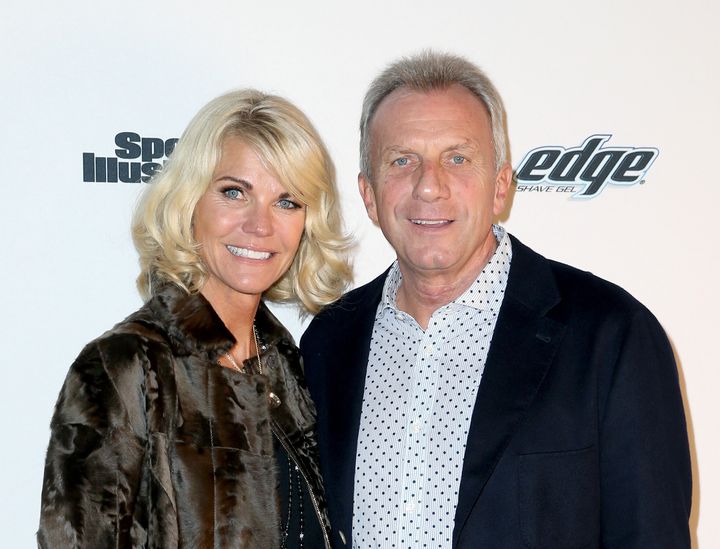 Former NFL player Joe Montana and Jennifer Montana attend the Sports Illustrated Experience Friday Night Party on Feb. 5, 2016 in San Francisco. 