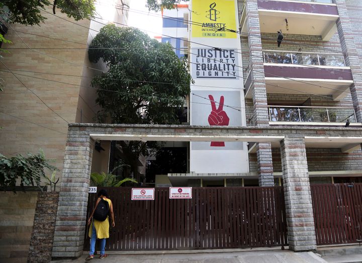 Amnesty International office in Bangalore, on October 26, 2018. 