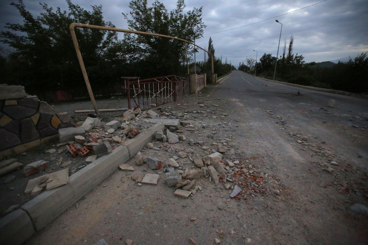 Κατεστραμμένοι δρόμος (Ναγκόρνο Καραμπάχ ή Αρτσάχ) 