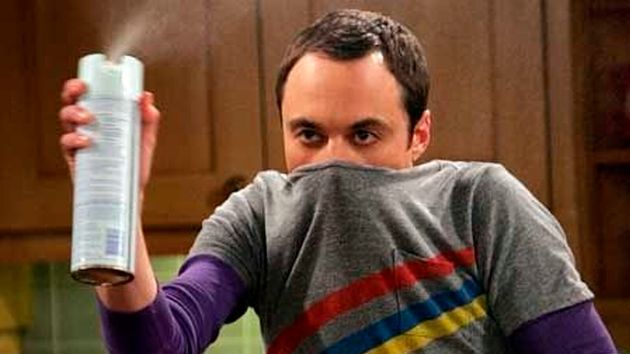 Jim Parsons como Sheldon Cooper en 'The Big Bang