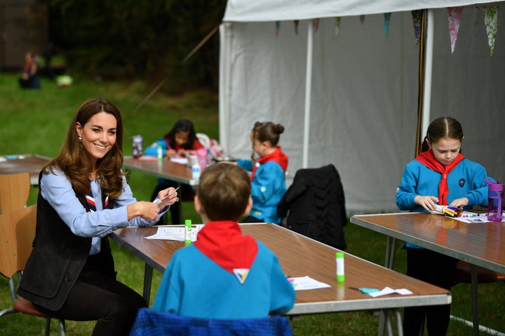 The Duchess learned how the Scouts have adapted during the COVID-19 pandemic, and continued Scouting sessions and online acti