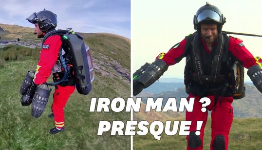 Ces secouristes anglais se transforment en Iron Man pour accéder aux endroits les plus