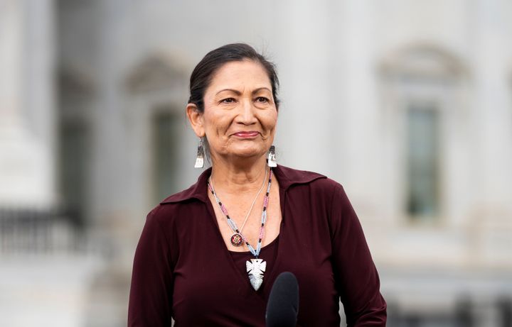 Rep. Deb Haaland (D-N.M.), one of two Native American female lawmakers to have ever served in Congress, is introducing a bill holding the U.S. government accountable for its Indian boarding school policy.
