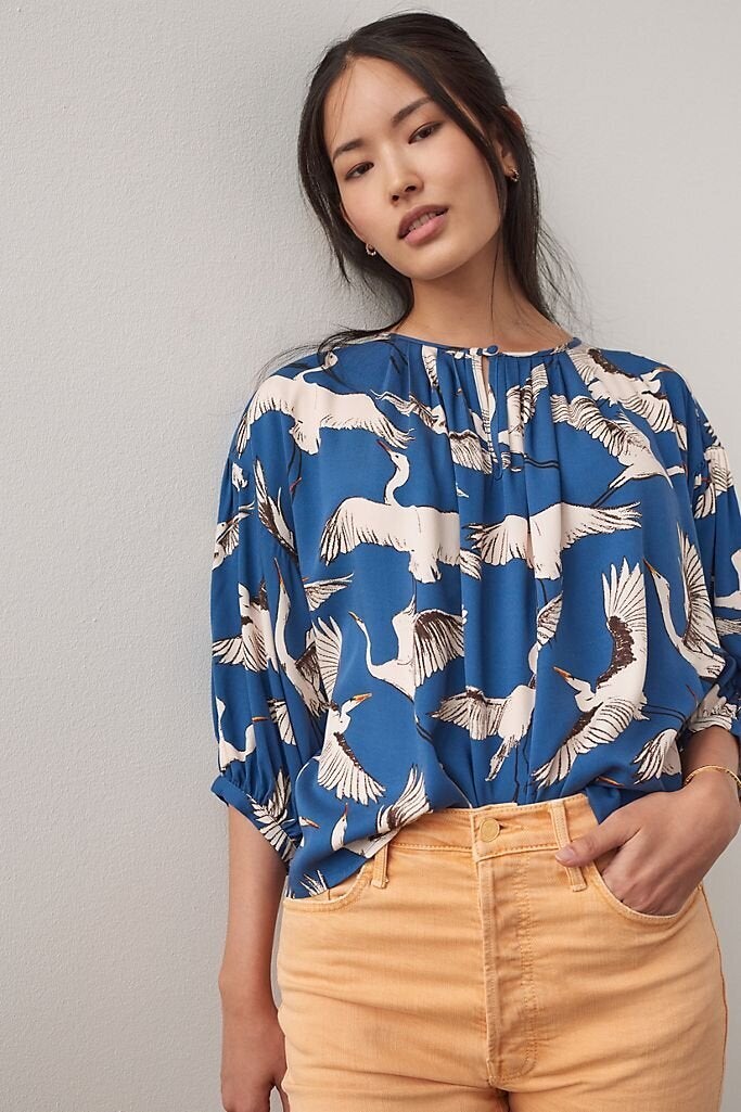 There Are Lots Of Zoom-Ready Tops On Sale At Anthropologie Right