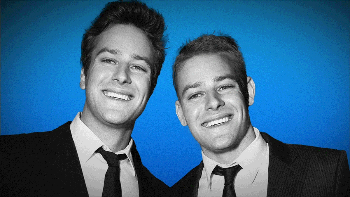 Armie Hammer and Josh Pence played the Winklevoss twins in 2010's "The Social Network."