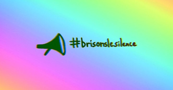 "Brison le silence," which means "break the silence," on the Dis son nom Facebook page.