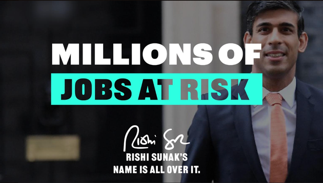 Labour Sunak advert