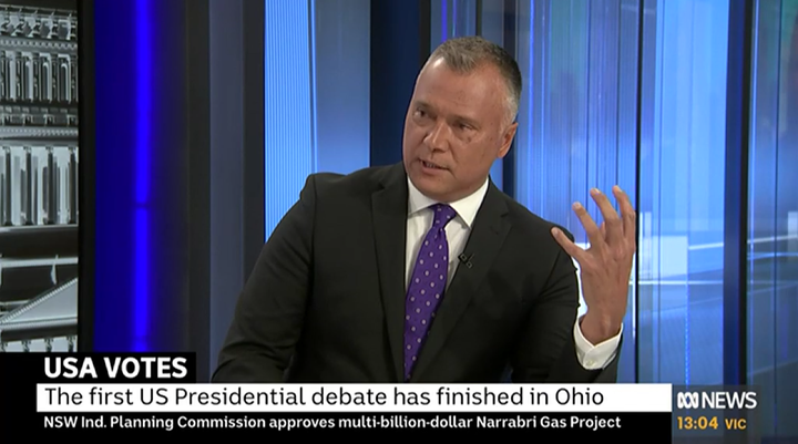 Australian journalist Stan Grant criticised Donald Trump and Joe Biden following the US Presidential Debate 