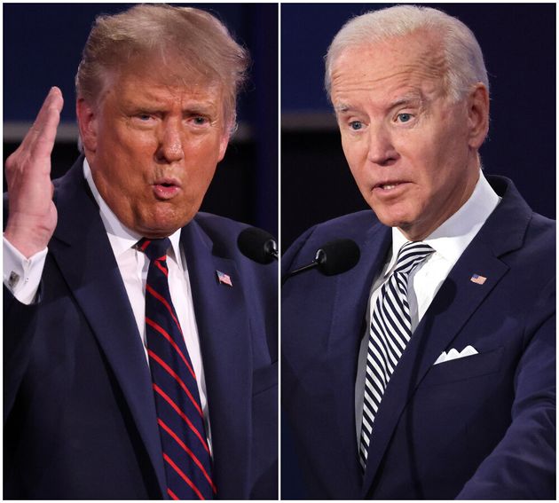 Donald Trump and Joe Biden