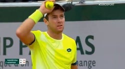 Les images de Roland-Garros au moment de la “détonation” de l’avion de