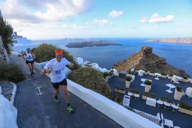 Running @ Santorini Experience