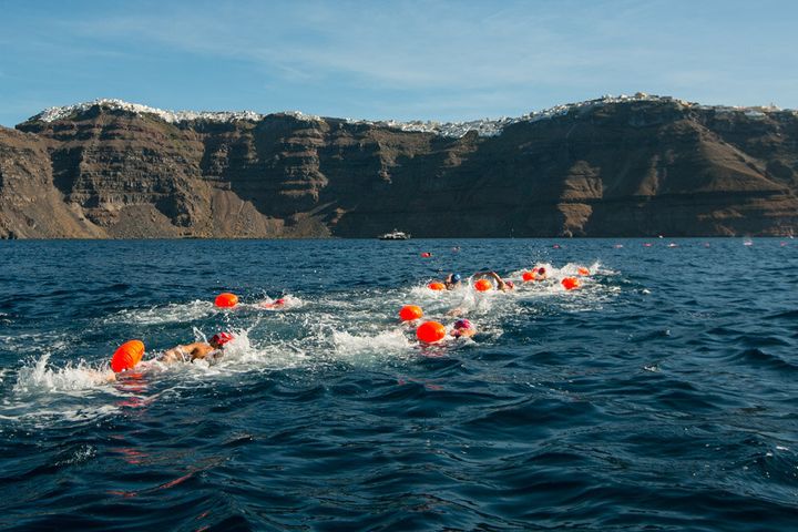 Open Water Swimming @ Santorini Experience