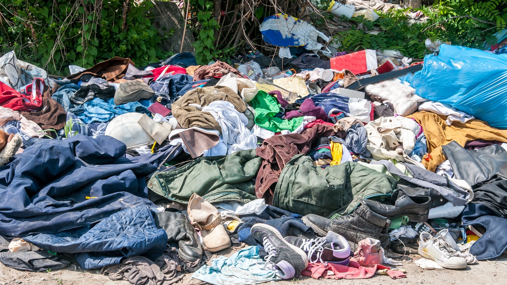 Mountains Of Clothes Build Up As Recycling Breaks Down During COVID19 HuffPost Life