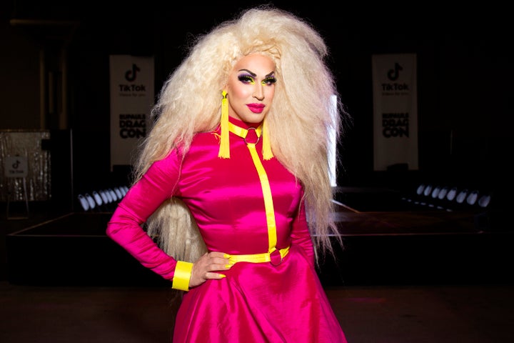 Brooke Lynn Hytes at RuPaul's DragCon on Sept. 7, 2019.