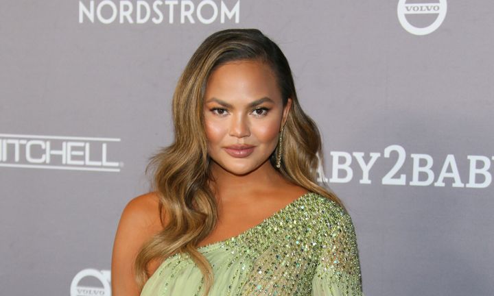 Chrissy Teigen at an event in 2019