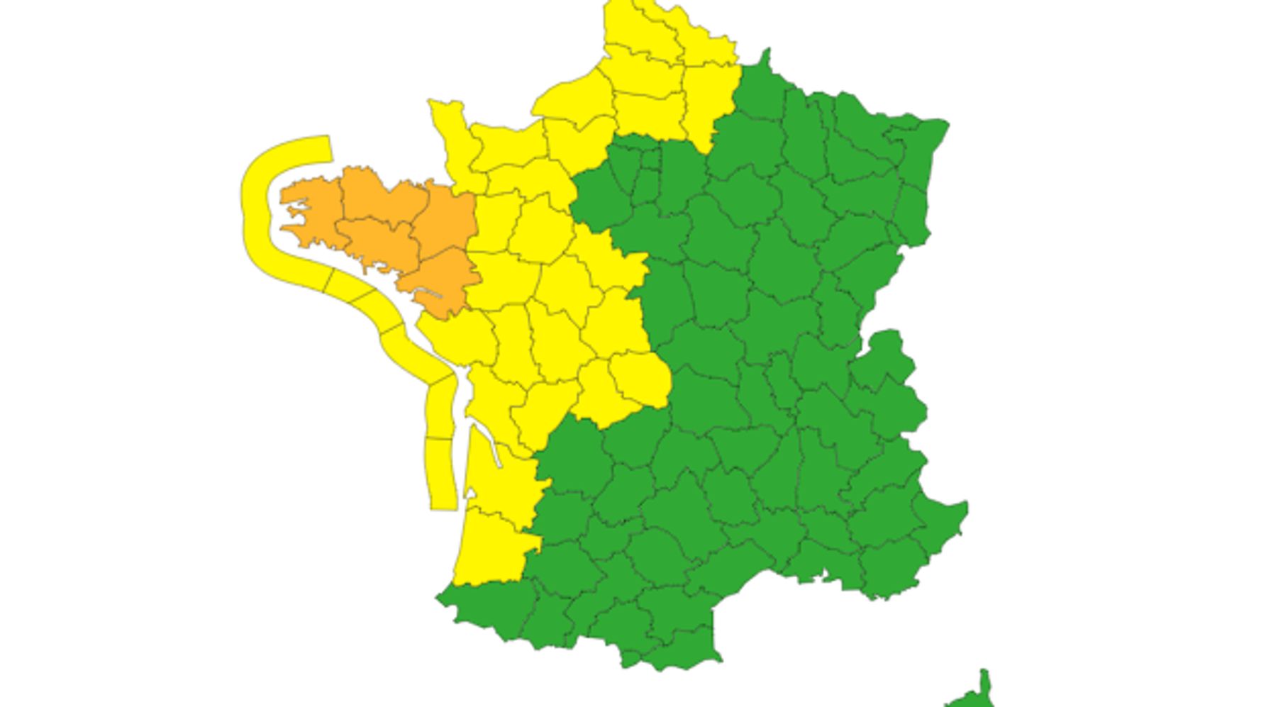 Tempete Alex Meteo France Place 5 Departements En Alerte Le Huffpost