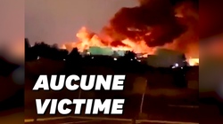 En Seine-Saint-Denis, un incendie ravage un entrepôt de 7.000