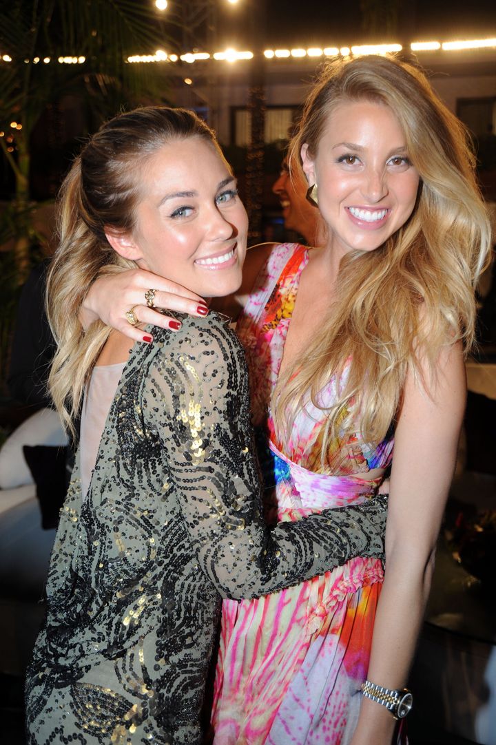 Conrad and Port attend a series finale party for "The Hills" in 2010.