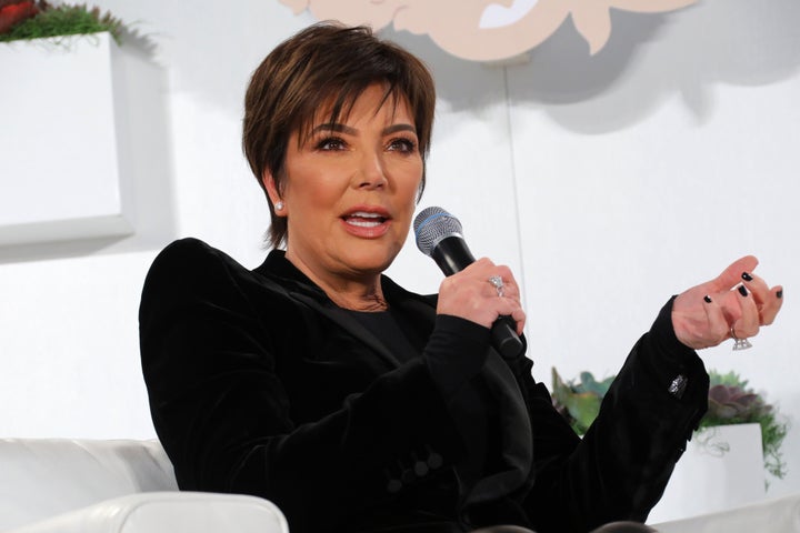 Kris Jenner in January.