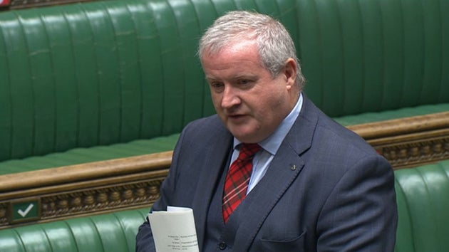 SNP Westminster leader Ian Blackford speaks during Prime Minister's Questions in the House of Commons, London.