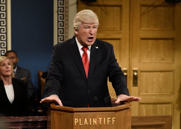 Alec Baldwin as Donald Trump