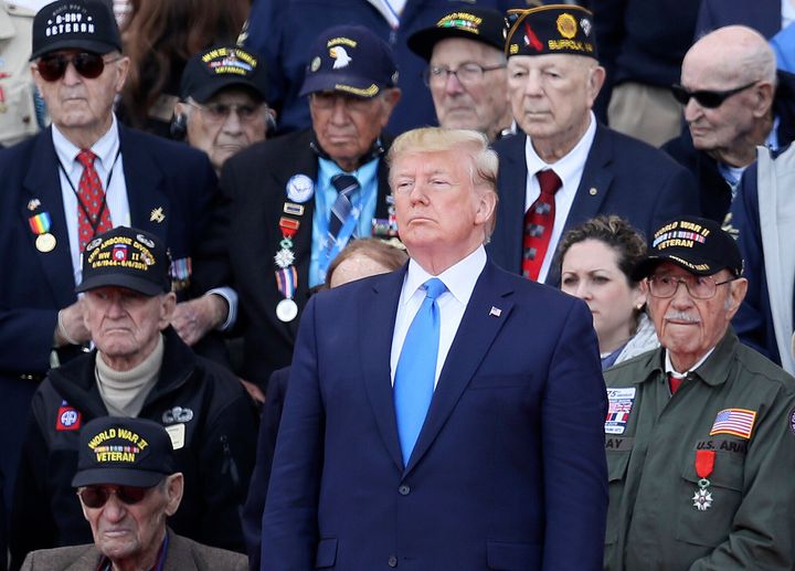Trump has been criticised in the past for making disparaging remarks about American war veterans and military families.