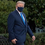 Trump, positif au coronavirus, va être admis à l'hôpital 