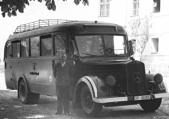 Το λεωφορείο που μετέφερε στο Κέντρο Ευθανασίας του Χαρτχάιμ όσους αναπήρους είχαν χαρακτηριστεί «ανάξιοι για ζωή».
