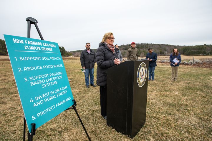 Chellie Pingree is "a big believer in using the Farm Bill as a vehicle to tackle" issues like food waste and food insecurity.