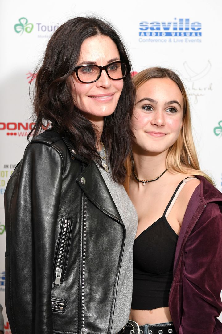 Courteney Cox and daughter Coco Arquette 
