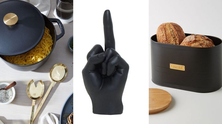 Matte Black Home Decor Finds To Take A Trip To The Dark Side Huffpost Life