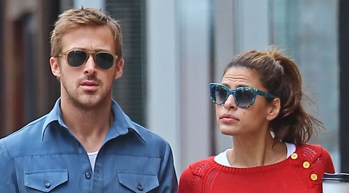 Eva Mendes y Ryan Gosling, en mayo de 2012.