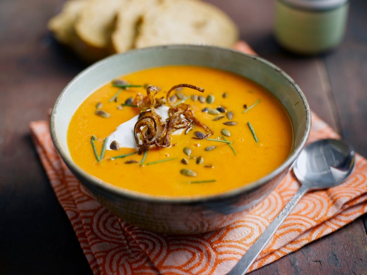 Shallot, Pumpkin and Red Pepper Soup recipe from <a href="http://ukshallot.com/" target="_blank" rel="noopener noreferrer">ukshallot.com</a>