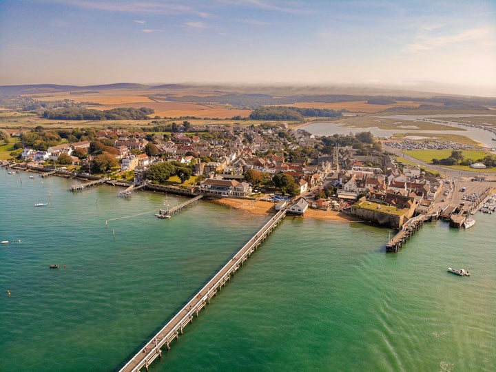 The Isle of Wight's Yarmouth coast