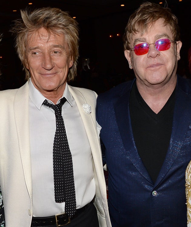 Rod Stewart and Elton John