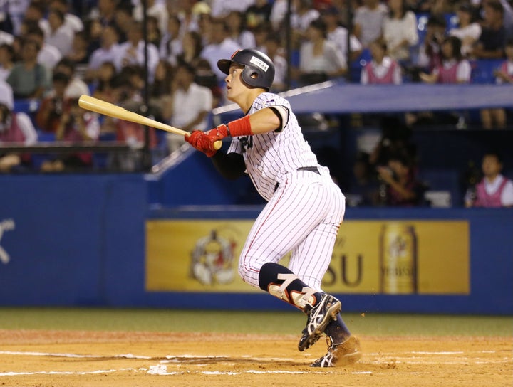 牧秀悟内野手（中央大）