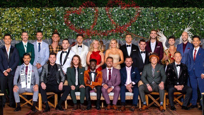 The cast of the 2020 season of 'The Bachelorette Australia' 