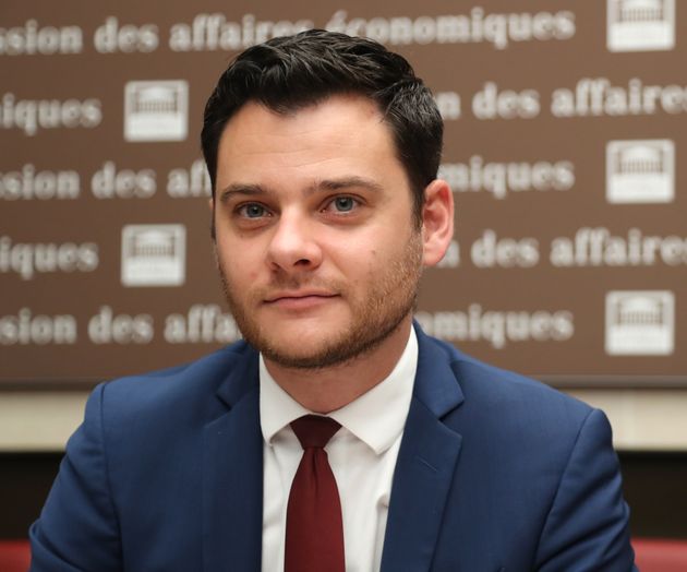 Le député LREM de Seine-Maritime Damien Adam, photographié en octobre 2019 dans...