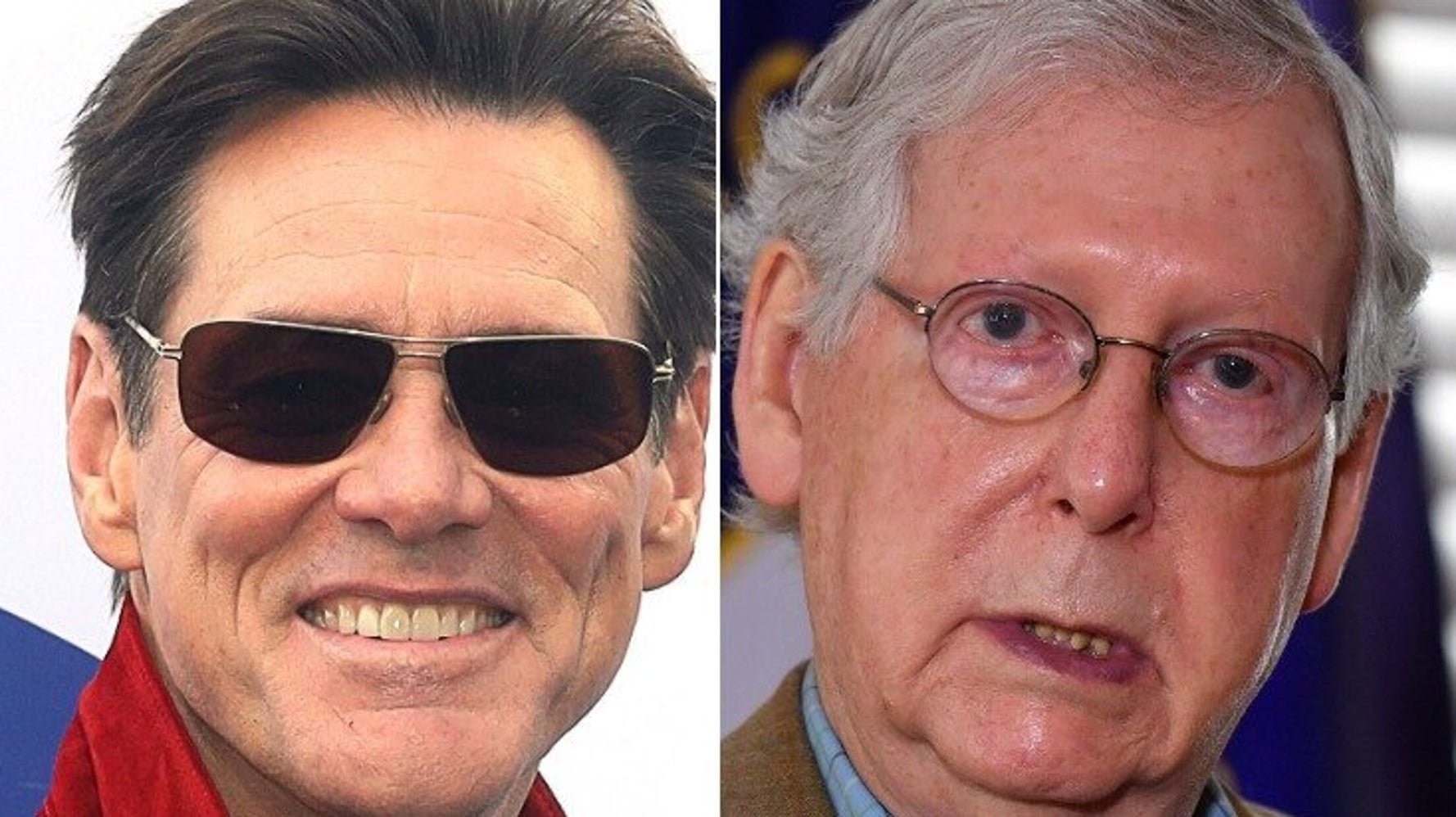 Jim Carrey Burns Hellbound Mitch Mcconnell In Fiery New Artwork Huffpost