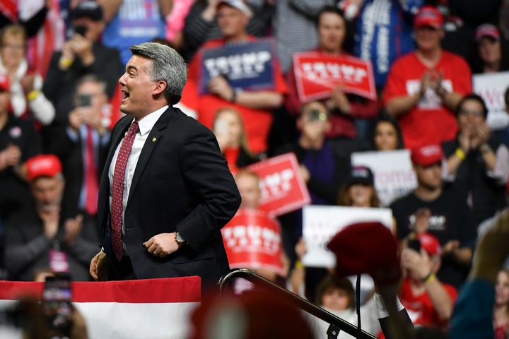 Sen. Cory Gardner echoes President Donald Trump's rhetoric on climate change, grudgingly admitting that humans have some effect on atmospheric changes. Scientists have long agreed that humans are the primary cause of global warming.