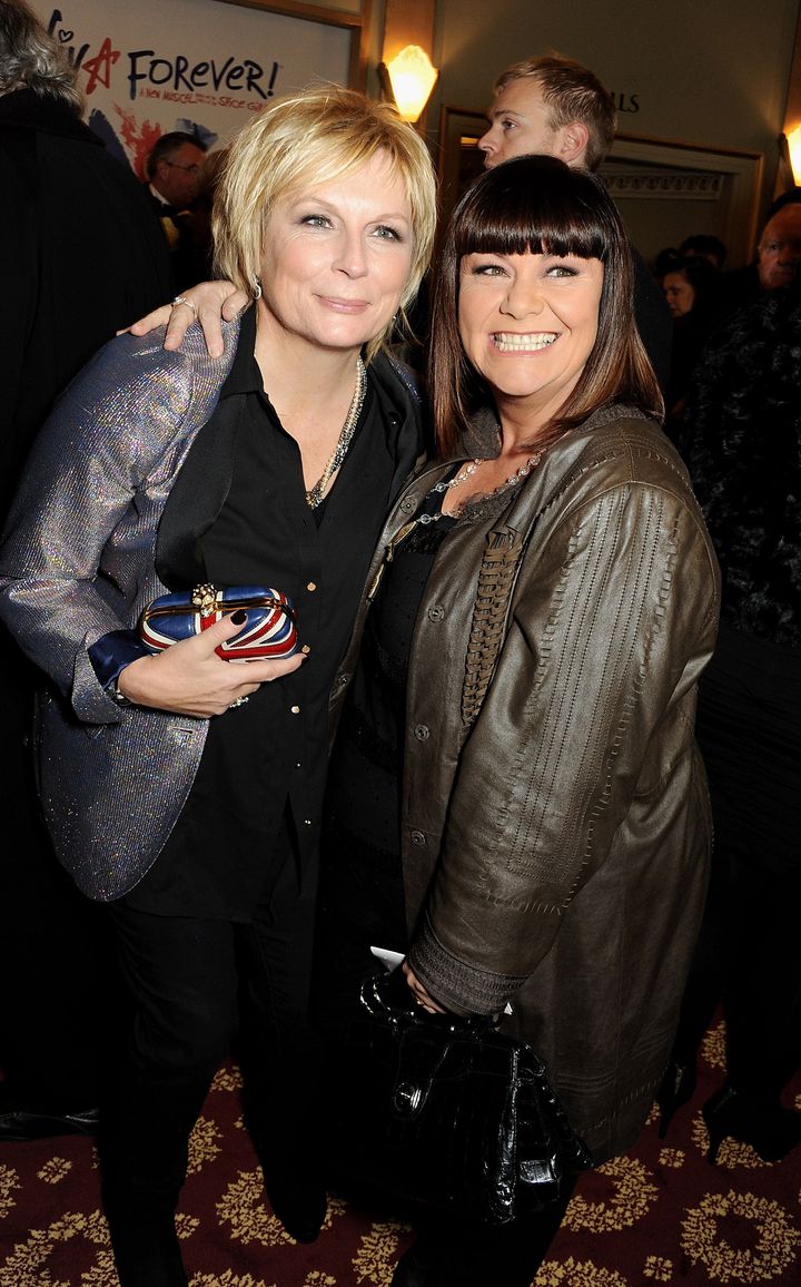 Jennifer Saunders and Dawn French, pictured in 2012