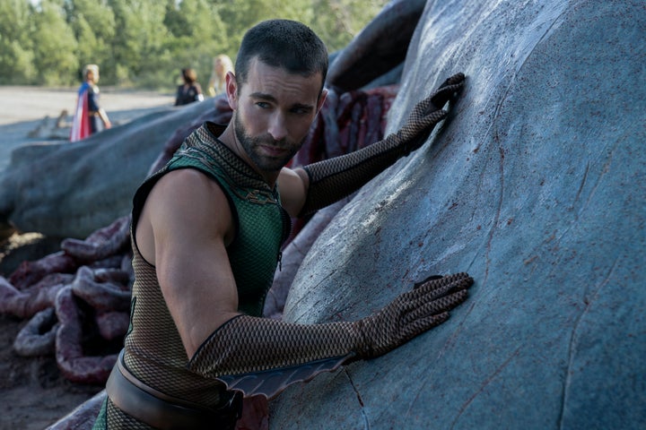 Chace Crawford as The Deep in Amazon's "The Boys." 