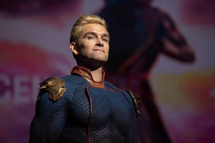 Antony Starr as Homelander on "The Boys."