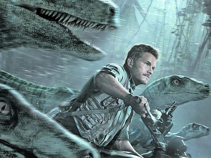 Chris Pratt is one of the stars of the Jurassic World series