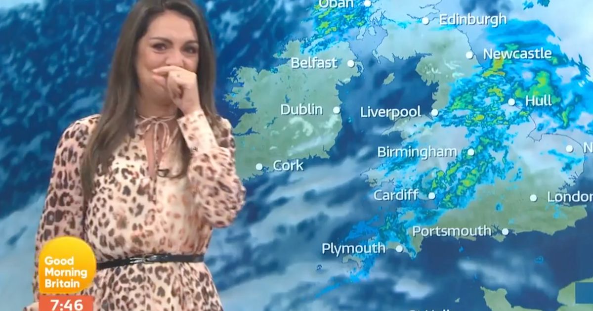 Laura Tobins Giggly Forecast On Good Morning Britain Certainly Makes Up For The Terrible 